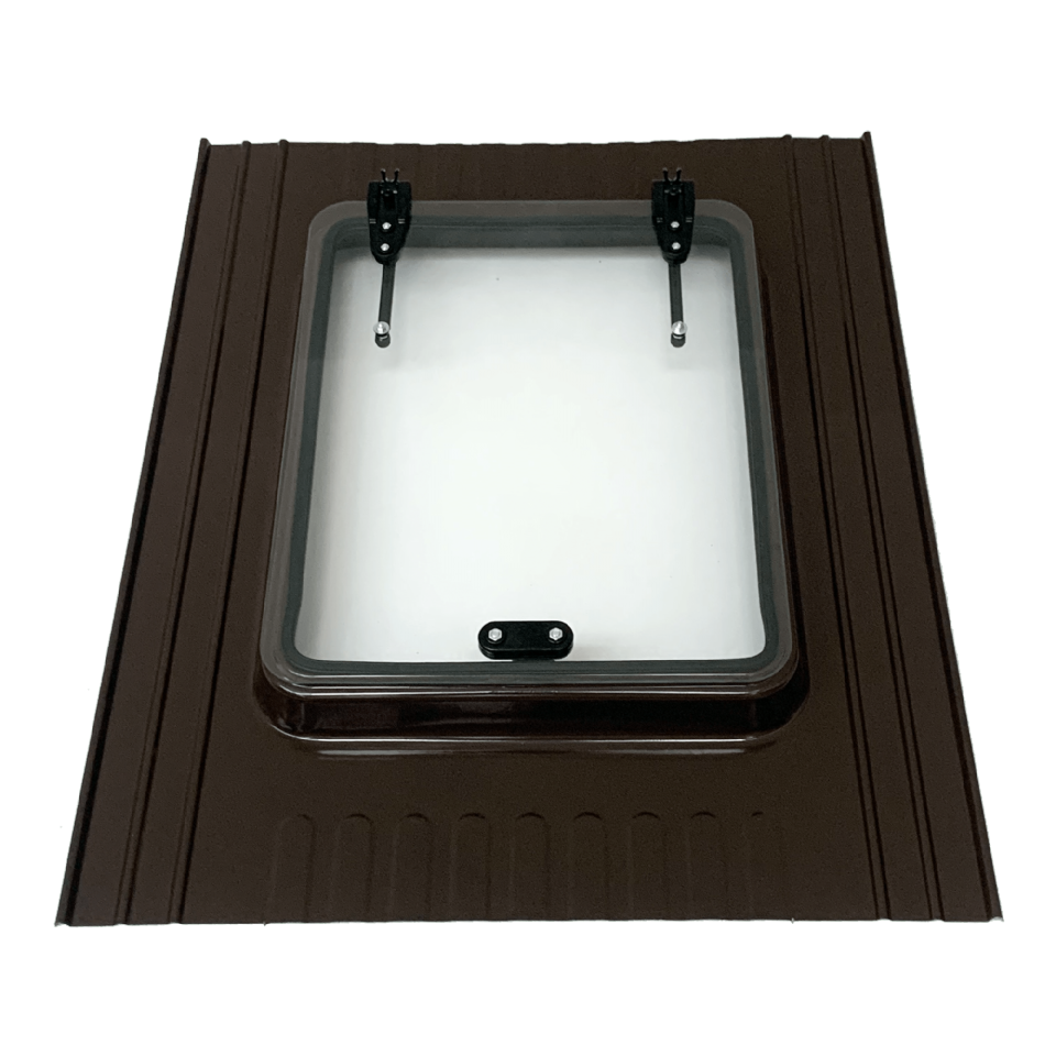 Büyük Boy Kiremit Çatı Çıkış Kapağı Çift Amortisörlü