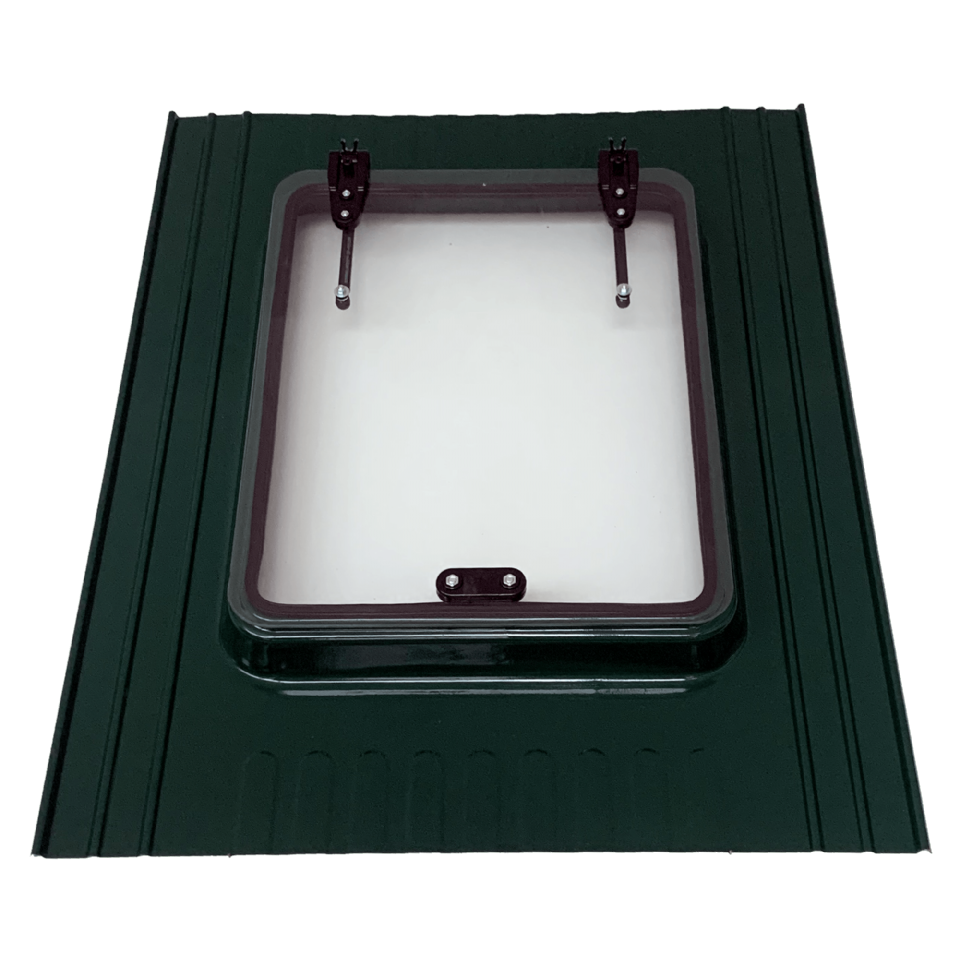 Büyük Boy Kiremit Çatı Çıkış Kapağı Çift Amortisörlü