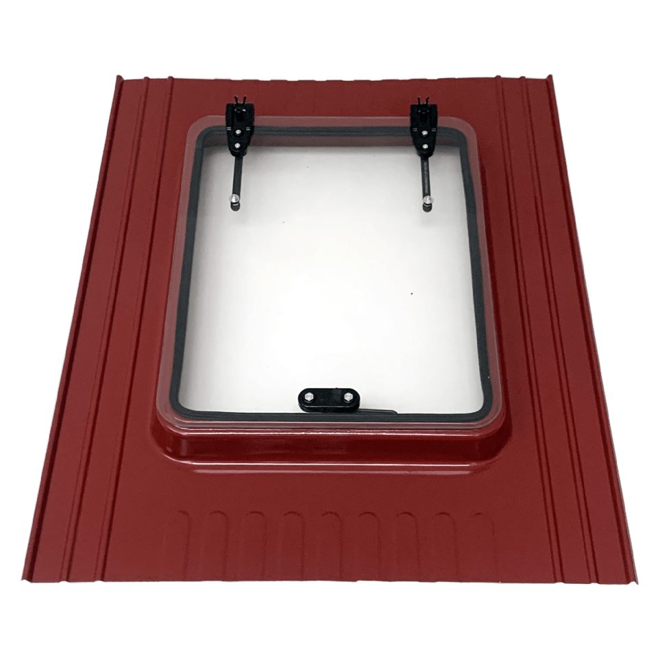 Büyük Boy Shingle Çatı Çıkış Kapağı Çift Amortisörlü