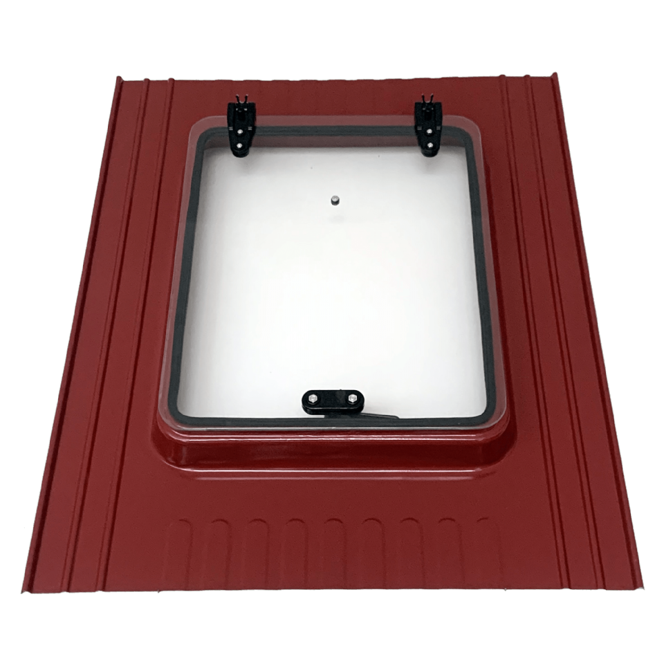 Büyük Boy Kiremit Çatı Çıkış Kapağı Sade