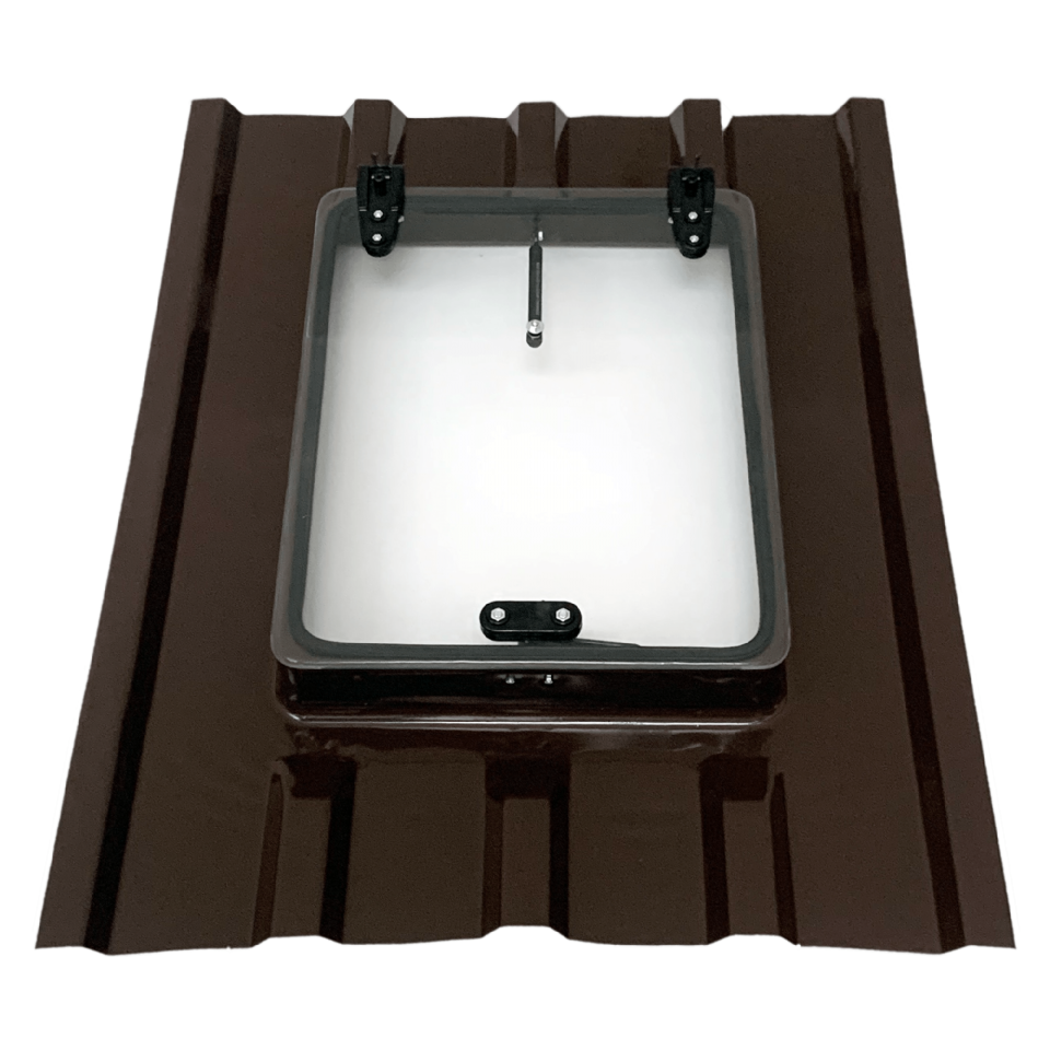 Büyük Boy Trapez Çatı Çıkış Kapağı Tek Amortisörlü