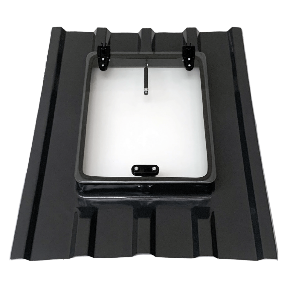 Büyük Boy Trapez Çatı Çıkış Kapağı Tek Amortisörlü