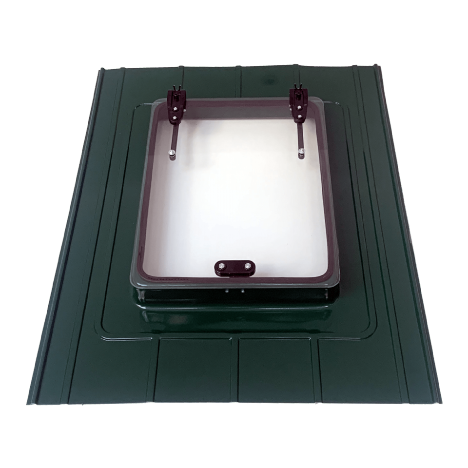 Kiremit Çatı Çıkış Kapağı Çift Amortisörlü