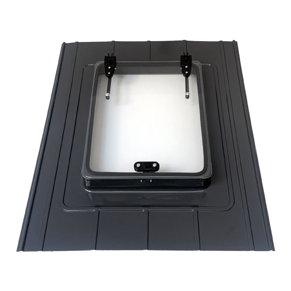 Kiremit Çatı Çıkış Kapağı Çift Amortisörlü