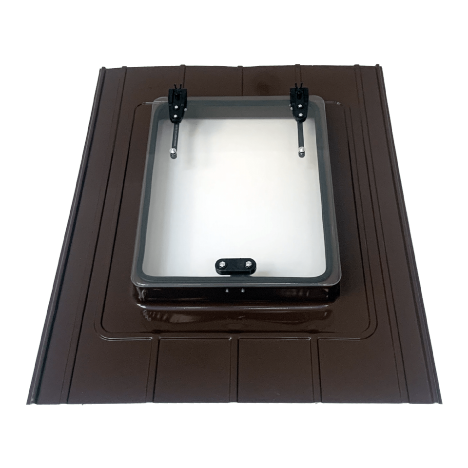 Kiremit Çatı Çıkış Kapağı Çift Amortisörlü