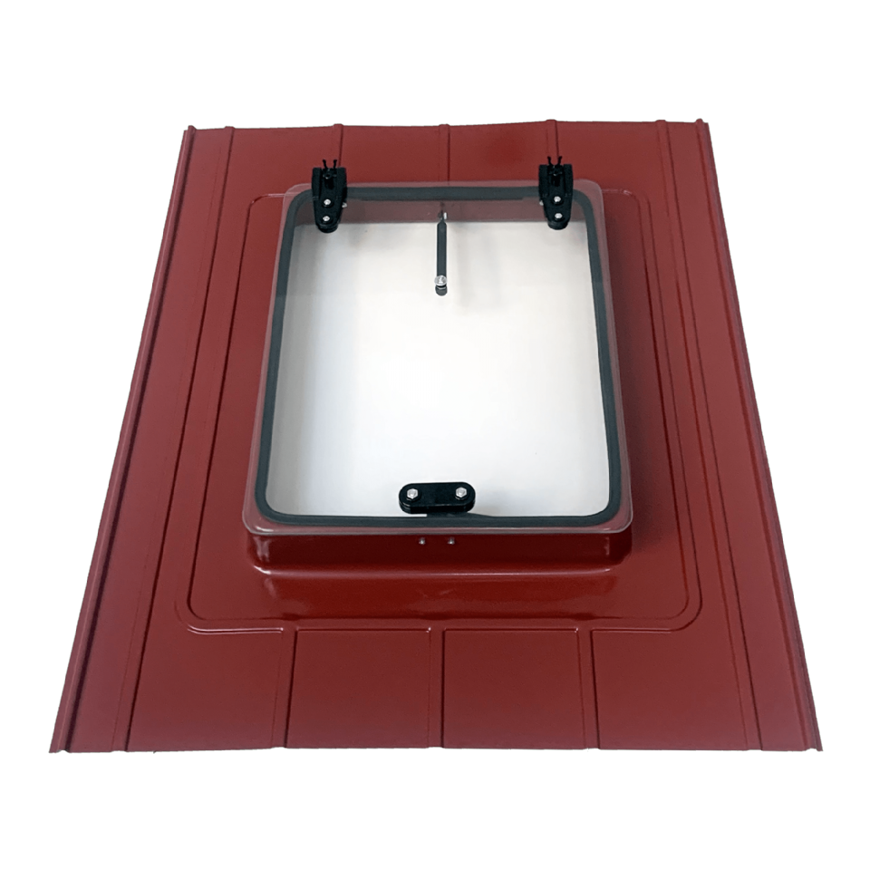 Kiremit Çatı Çıkış Kapağı Tek Amortisörlü