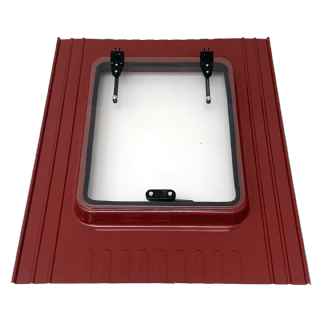 Büyük Boy Shingle Çatı Çıkış Kapağı Çift Amortisörlü